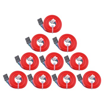 10本ステッピングモーター4線ピッチコネクタ付き1mケーブル
