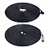 10m(393.7")モーターおよびエンコーダー ケーブル、コネクタ キット付き、A6 シリーズ 17 ビット サーボ モーター (ブレーキ付き)
