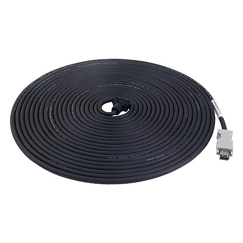 A6 シリーズ 17 ビット サーボ モーター用 10m(393.7") エンコーダ ケーブル (コネクタ付き) - AS7-C-ENC075-10.0 | StepperOnline