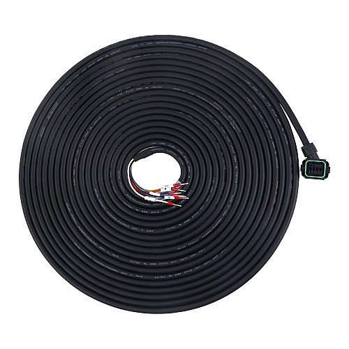 A6シリーズ 17ビットブレーキ付サーボモータ用 10m(393.7) コネクタ付モータケーブル - AS7-C-PWB075-10.0 | StepperOnline A6シリーズ 17ビットブレーキ付サーボモータ用 10m(393.7) コネクタ付モータケーブル - AS7-C-PWB075-10.0 | StepperOnline