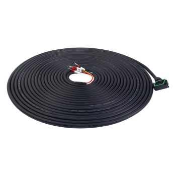 A6シリーズ 17ビットサーボモータ用 10m(393.7") コネクタ付きモータケーブル