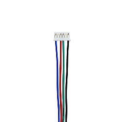 0.5m(19,69"）ステッピングモーターケーブル 4線 6ピンPHR-6コネクター付き