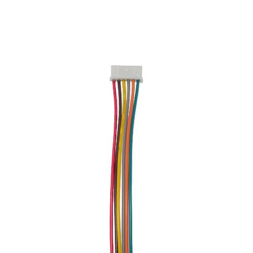 ステッピングモーター6はピッチコネクタ付き400mmケーブルを巻きます