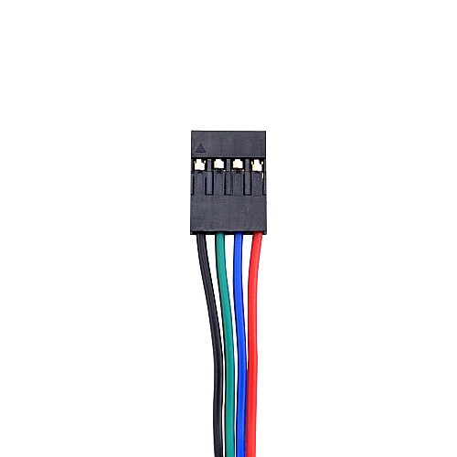 4本ステッピングモーター4線ピッチコネクタ付き1mケーブル 4本ステッピングモーター4線ピッチコネクタ付き1mケーブル