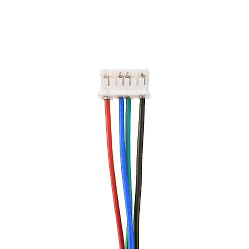4本ステッピングモーター4線ピッチコネクタ付き1mケーブル 4本ステッピングモーター4線ピッチコネクタ付き1mケーブル