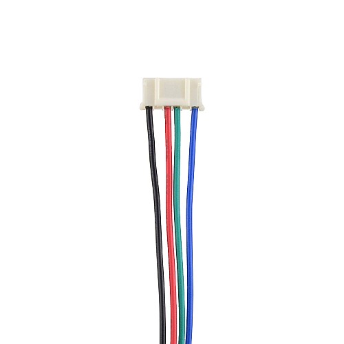 ステッピング モーター 4 ワイヤ 500mm ピッチ コネクタ付きケーブル