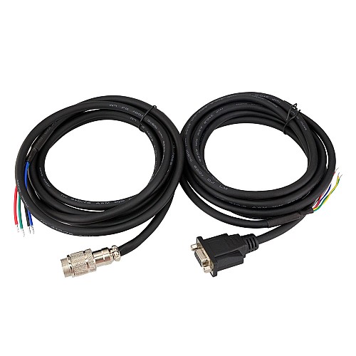 2,7m(106 )Nema34クローズドループステッピングモーター用AWG18モーターおよびエンコーダー延長ケーブルキット