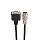 2,7m(106 )Nema34クローズドループステッピングモーター用AWG18モーターおよびエンコーダー延長ケーブルキット