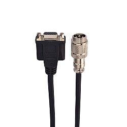4.7m(185") AWG20 モーターおよびエンコーダー延長ケーブル キット Nema 23 および 24 閉ループ ステッピング モーター用