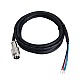 1.7m(67 )AWG20モーター延長ケーブル(Nema 23および24クローズドループステッピングモーター用のGX16航空コネクター付き) 1.7m(67 )AWG20モーター延長ケーブル(Nema 23および24クローズドループステッピングモーター用のGX16航空コネクター付き)
