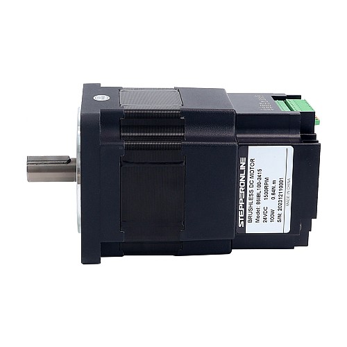 Nema 34 86x86x138mm 一体型ブラシレス DC モーター 100W 24V 1500RPM 0.64Nm 4.17A ドライバー付き