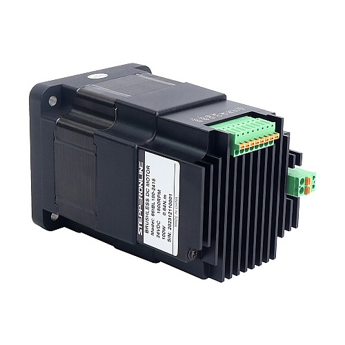 Nema 34 86x86x138mm 一体型ブラシレス DC モーター 100W 24V 1500RPM 0.64Nm 4.17A ドライバー付き