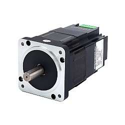 Nema 34 86x86x138mm 一体型BLDC モーター 100W 24V 1500RPM 0.64Nm 4.17A ドライバー付き