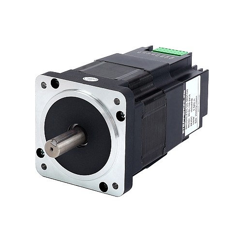 Nema 34 86x86x138mm 一体型ブラシレス DC モーター 100W 24V 1500RPM 0.64Nm 4.17A ドライバー付き