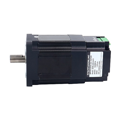 Nema 34 86x86x168mm 一体型ブラシレス DC モーター 200W 24V 1500RPM 1.27Nm 8.33A ドライバー付き