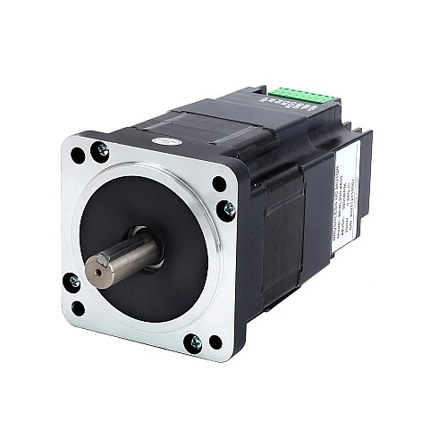 Nema 3486x86x138mm 一体型ブラシレス DC モーター 200W 48V 3000RPM 0.64Nm 4.17A ドライバー付き