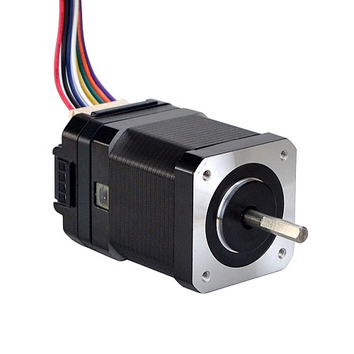 Nema 17統合ステッピングモーター0.44Nm(62.32oz.in)w/コントローラーISC0210-30VDC