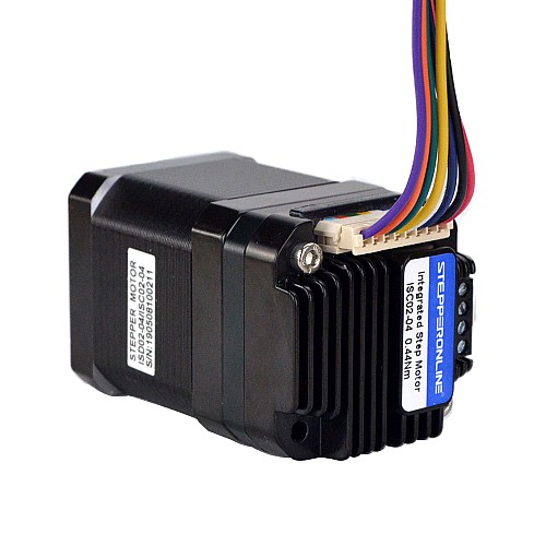 Nema 17統合ステッピングモーター0.44Nm(62.32oz.in)w/コントローラーISC0210-30VDC