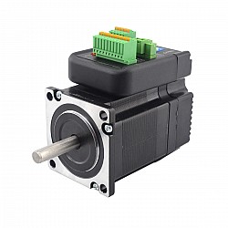 統合ステッピングサーボモーター1Nm(142oz.in)24-50VDCNEMA23クローズドループ
