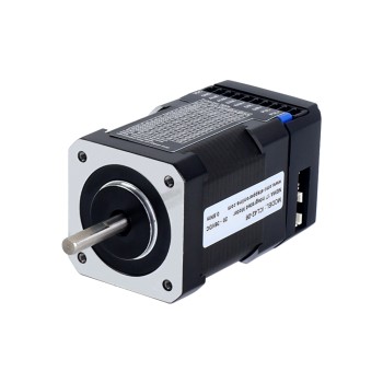 iCL シリーズ NEMA 17 統合閉ループ ステッピング モーター 0.6Nm(84.96oz.in) 20 ～ 36VDC、14 ビット エンコーダー付き