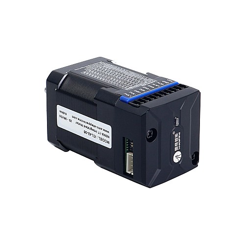 iCL シリーズ NEMA 17 統合閉ループ ステッピング モーター 0.6Nm(84.96oz.in) 20 ～ 36VDC、14 ビット エンコーダー付き