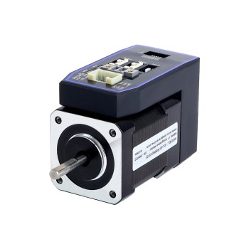 iCL シリーズ NEMA 17 統合 RS485 閉ループ ステッピング モーター 0.4Nm(56.64oz.in) 20 ～ 36VDC、14 ビット エンコーダー付き