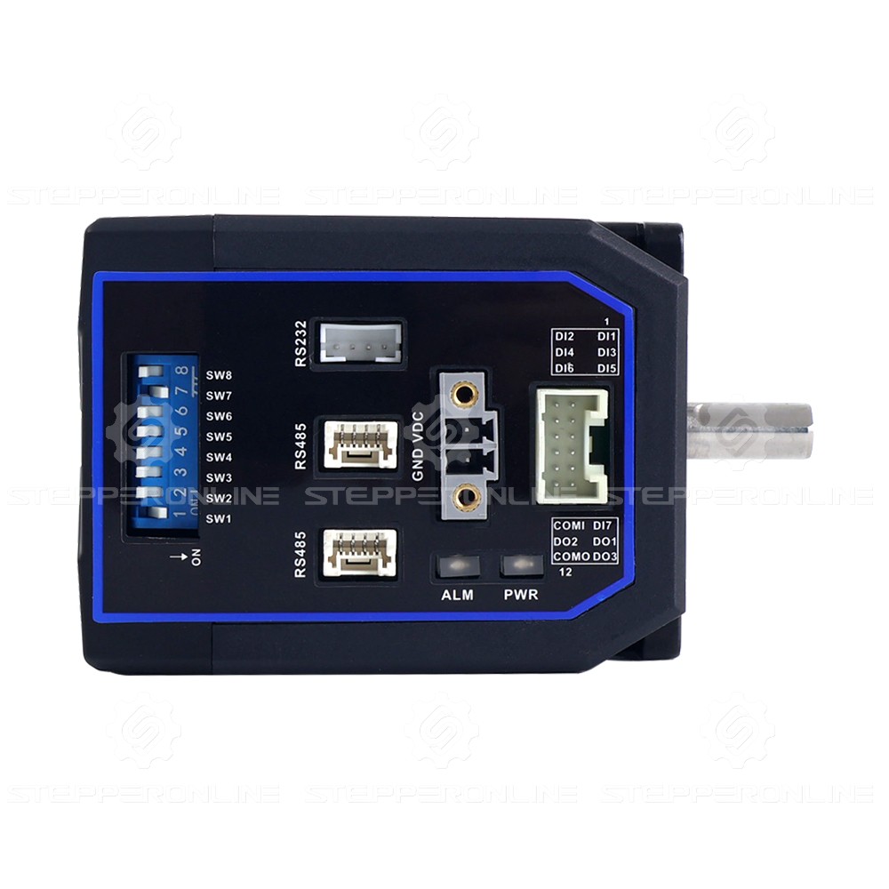 iCL シリーズ NEMA 23 統合 RS485 閉ループ ステッピング