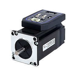 iCL シリーズ NEMA 23 統合 RS485 閉ループ ステッピング モーター 2.3Nm(325.71oz.in) 20 ～ 50VDC、14 ビット エンコーダー付き