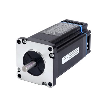 iCL シリーズ NEMA 24 統合閉ループ ステッピング モーター 3.0Nm(424.83oz.in) 20 ～ 50VDC、14 ビット エンコーダー付き