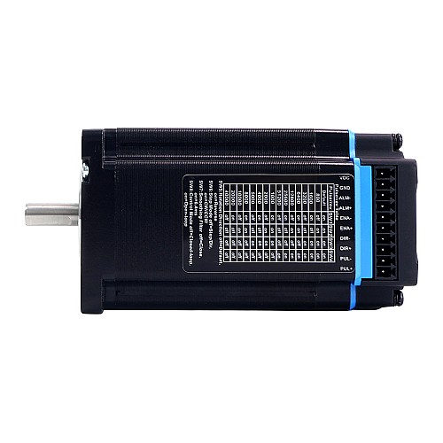 iCL シリーズ NEMA 24 統合閉ループ ステッピング モーター 3.0Nm(424.83oz.in) 20 ～ 50VDC、14 ビット エンコーダー付き