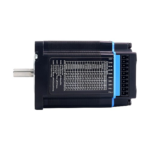 iCL シリーズ NEMA 23 統合閉ループ ステッピング モーター 2.1Nm(297.38oz.in) 20 ～ 50VDC、14 ビット エンコーダー付き