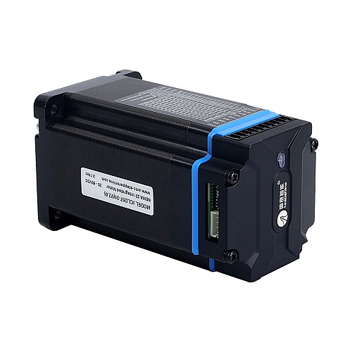 iCL シリーズ NEMA 23 統合閉ループ ステッピング モーター 3.1Nm (439oz.in) 20 ~ 50VDC、14 ビット エンコーダー付き iCL シリーズ NEMA 23 統合閉ループ ステッピング モーター 3.1Nm (439oz.in) 20 ~ 50VDC、14 ビット エンコーダー付き