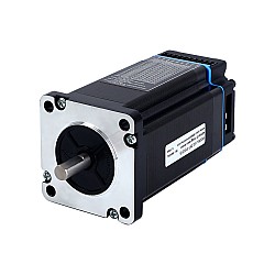 iCL シリーズ NEMA 23 統合閉ループ ステッピング モーター 3.1Nm (439oz.in) 20 ～ 50VDC、14 ビット エンコーダー付き