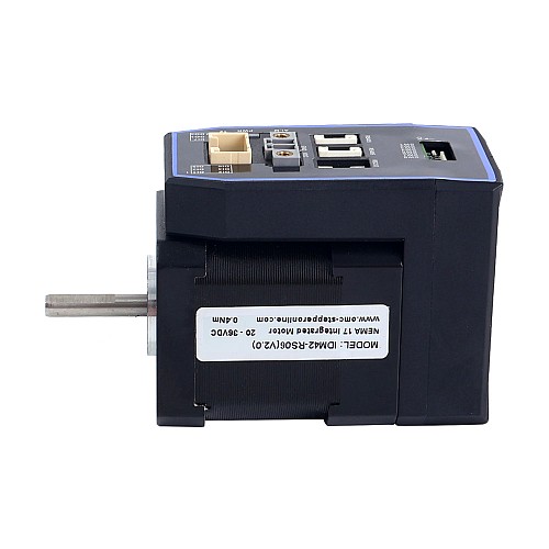 iDM シリーズ NEMA 17 統合 RS485 ステッピング モーター 0.4Nm(56.64oz.in) 20-36VDC iDM シリーズ NEMA 17 統合 RS485 ステッピング モーター 0.4Nm(56.64oz.in) 20-36VDC