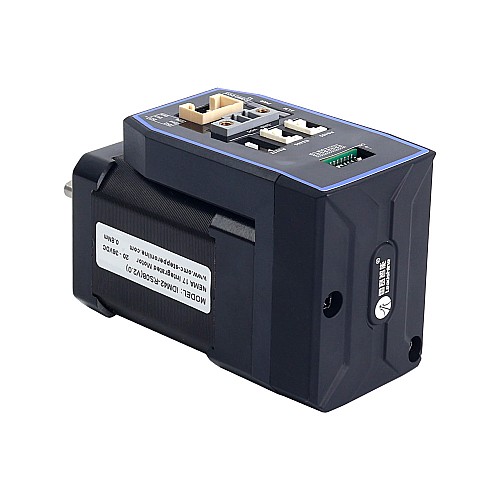iDM シリーズ NEMA 17 統合 RS485 ステッピング モーター 0.8Nm(113.29oz.in) 20-36VDC