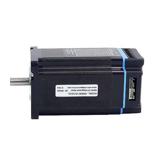 iDM シリーズ NEMA 23 一体型ステッピング モーター 3.1Nm (439oz.in) 20-50VDC
