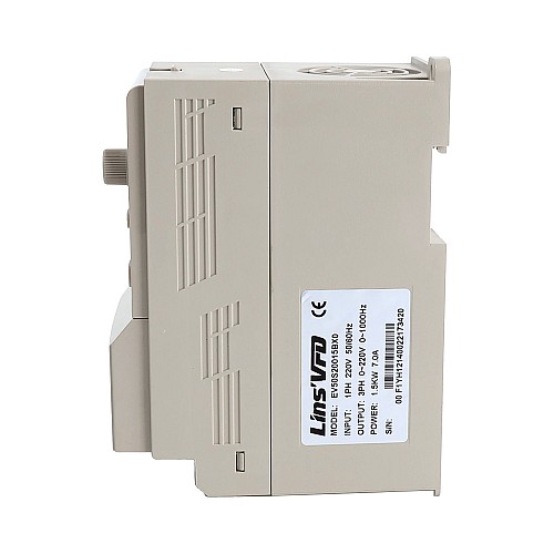 EV50 シリーズ VFD 2HP 1.5KW 7.0A 単相 220V 可変周波数ドライブ