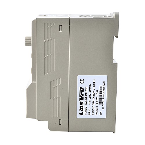 EV51 シリーズ VFD 3HP 2.2KW 12.5A 単相 220V CNC スピンドル モーター可変周波数ドライブ
