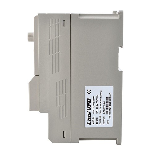 EV51 シリーズ VFD 5HP 3.7KW 15.2A 単相/三相 220V CNC スピンドル モーター可変周波数ドライブ EV51 シリーズ VFD 5HP 3.7KW 15.2A 単相/三相 220V CNC スピンドル モーター可変周波数ドライブ