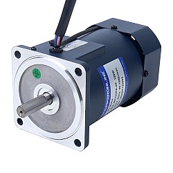 120W 110VAC 60Hz 90-1550RPM 0.72Nm(101.96oz.in) フランジ 90mm 単相 AC 可変速モーター