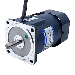 90W 110VAC 60Hz 90-1550RPM 0.54Nm(76.47oz.in) フランジ 90mm 単相 AC 可変速モーター