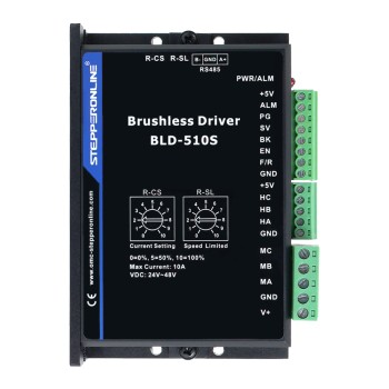 デジタル ブラシレス DC モーター ドライバー 24V-48VDC 最大 13.0A 200W