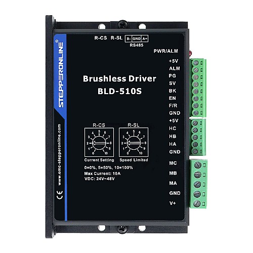 デジタル ブラシレス DC モーター ドライバー 18V-50VDC 最大 13.0A 200W