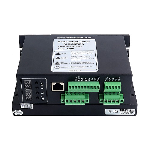 デジタル ブラシレス DC モーター ドライバー 110/220VAC 最大 6.0A 750W