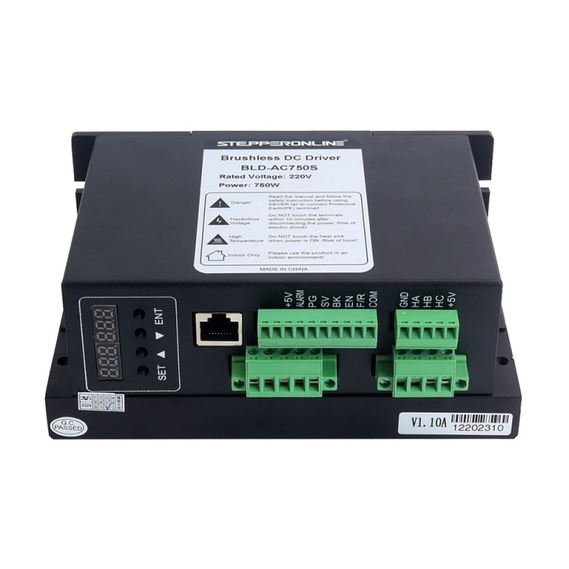 デジタル ブラシレス DC モーター ドライバー 110/220VAC 最大 6.0A 750W