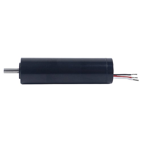 24V 5.6mNm 7.45W 0.5A 丸型 Ф16x36mm ブラシレスコアレスモーター - 16CL36-24-P2-12700 | StepperOnline