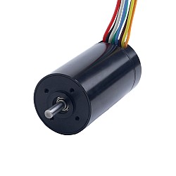 48V 10000RPM 140mNm 146.6W 4.6A 丸型 Ф35x60mm ブラシレスコアレスモーター