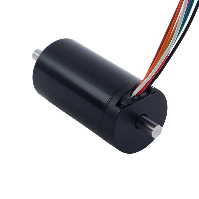 28V 80mNm 140.73W 6.31A 丸型 Ф32x61mm ブラシレスコアレスモーター - 32CL60-28-P2-16800 | StepperOnline