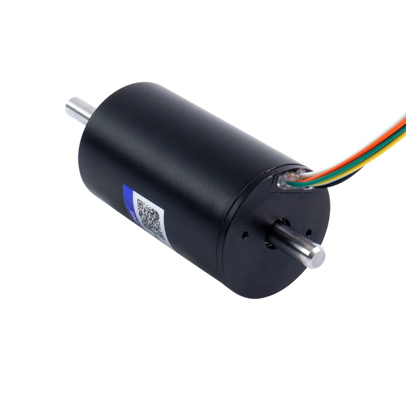 36V 140mNm 146.6W 6.14A 丸型 Ф35x60mm ブラシレスコアレスモーター - 35CL60-36-P2-10000 | StepperOnline