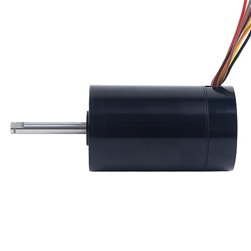 36V 212mNm 177.59W 6.82A 丸型 Ф43x69mm ブラシレスコアレスモーター - 43CL70-36-P2-8000 | StepperOnline